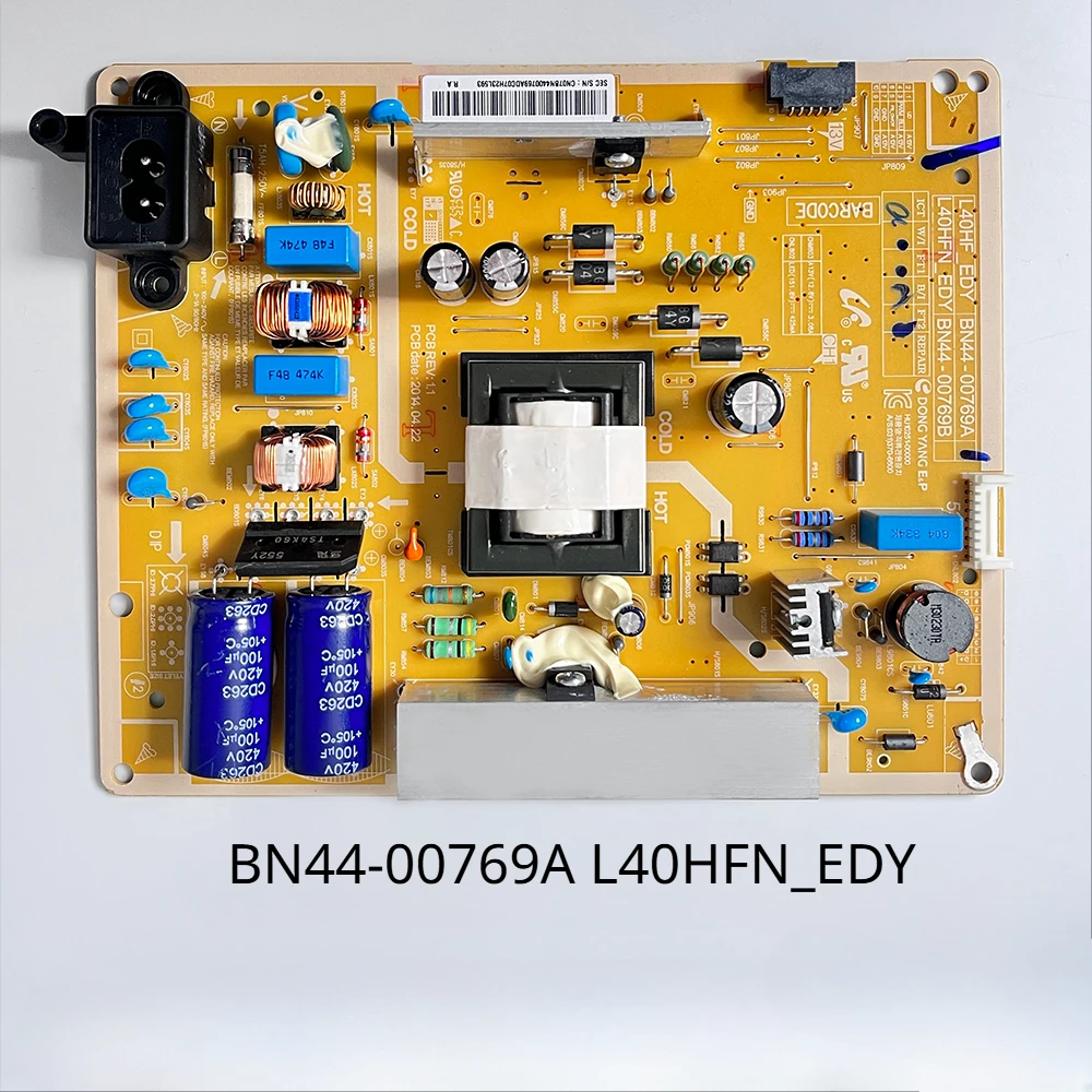 BN44-00769A L40HF_EDY Power Board is for UA40FH5000KXWT UA40FH5000RXZN UA40H5303AKXXT UA40H5303ARXTW UA40H5303ARXUM 40 Inch TV