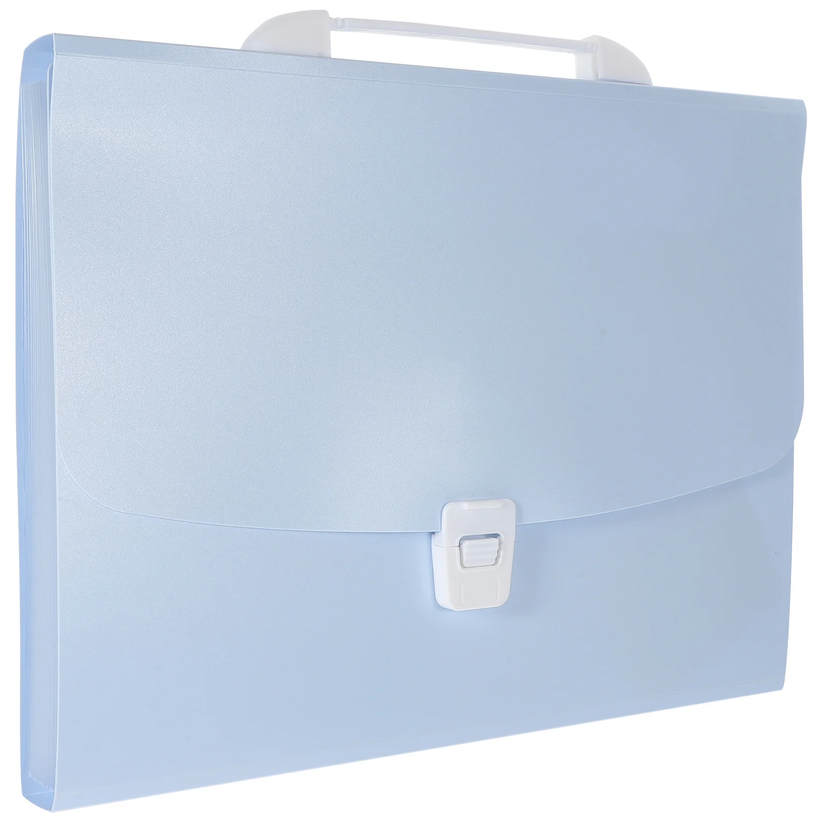 Expanding File Folder Organizer Plastic Material Portable Lightweight Easy Carry Use Document Wallet Document Wallet