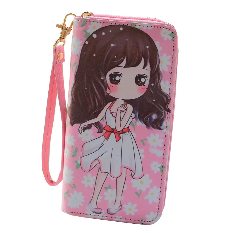 Cartoon Cute Storage wallet Lady Girl Mobile Phone Bag Zero Wallet Women Portfel Cartera Mujer Portefeuille Femme Billetera