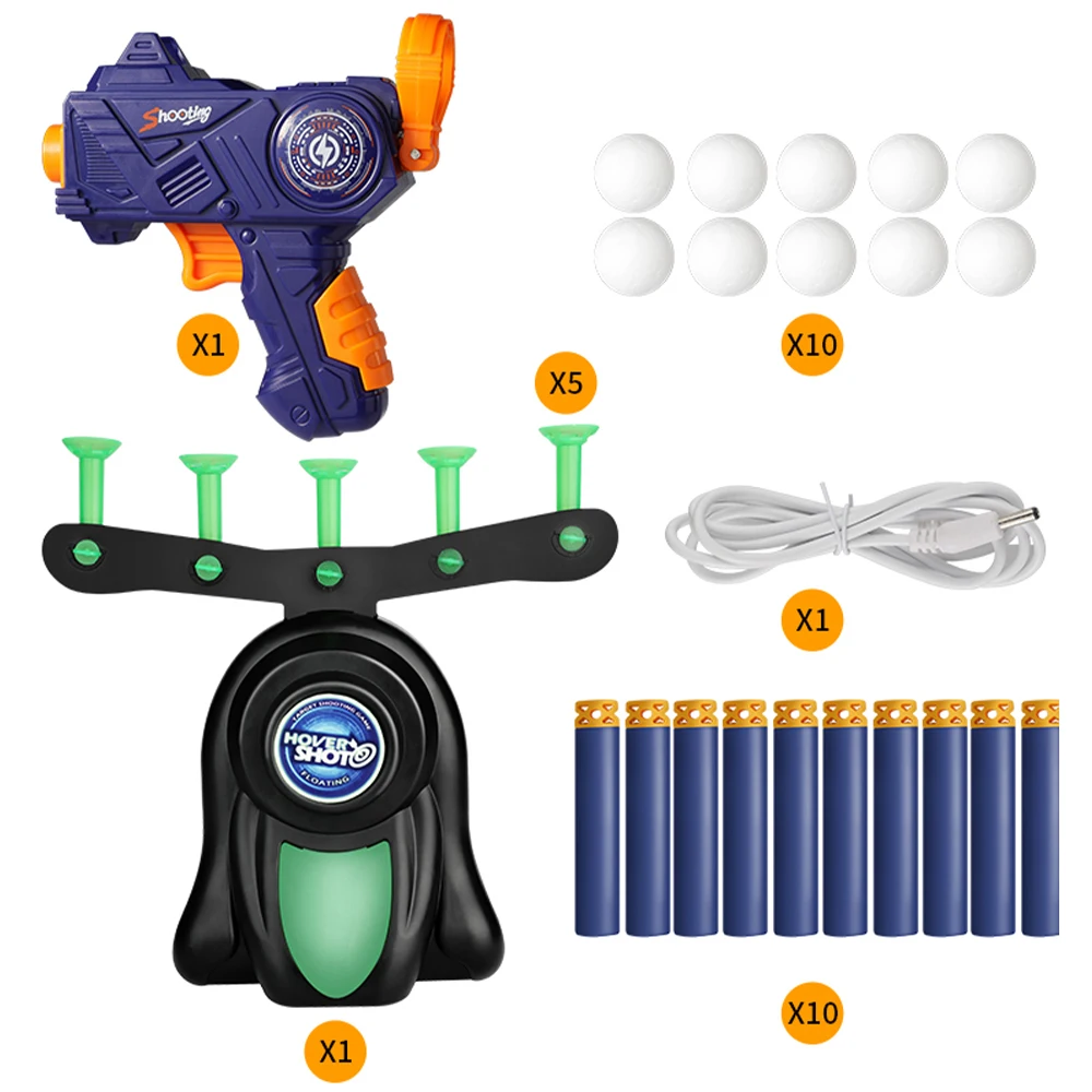 Pendurado tiro ao alvo elétrico brinquedos desportivos infantis Arma de bala macia de ar para alvo interior