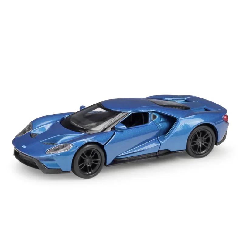 WELLY 1:36 2017 Ford GT sportwagen Diecast Metaal Model Auto Speelgoed Voor Legering Auto Speelgoed Model met Pull back functie Voor kinderen Gfit B70