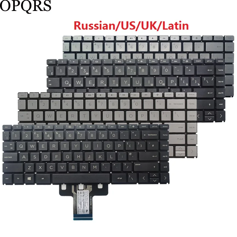 

Клавиатура для ноутбука HP Pavilion 14-CK 14-DH 14-DH 14-CC 14-cd 14g-BR 14-CE, русская/английская/латинская Раскладка