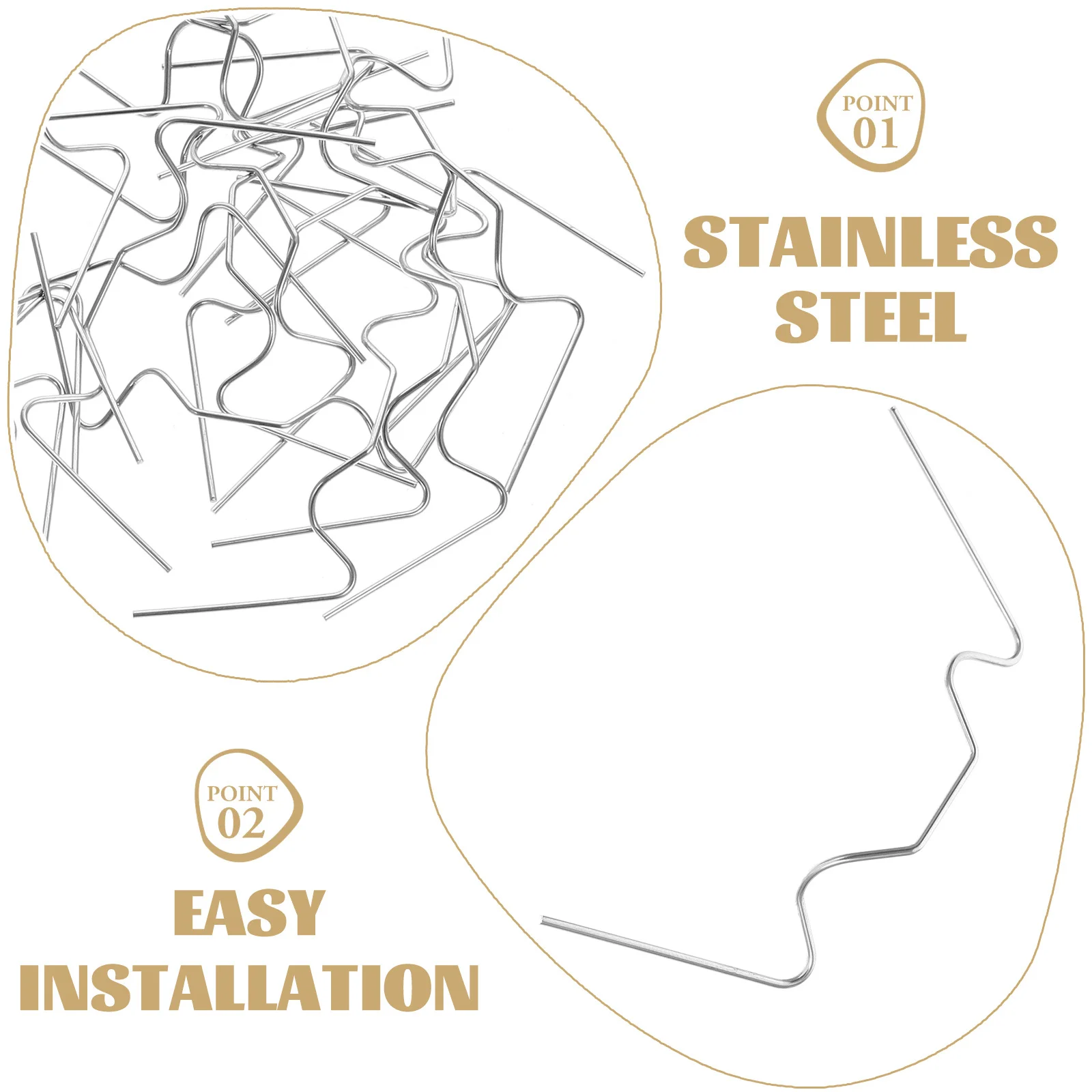 

25 pcs Stainless Steel Greenhouse Glass W Greenhouse Parts Type Clips For Panel Fixing Glazing Supplies Garden Accessories