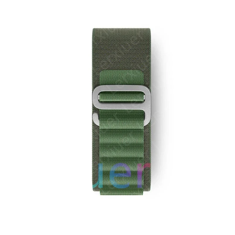 Alpine-Armbänder für Apple Watch Ultra 2 3 4, 44 mm, 40 mm, 49 mm, 46 mm, 45 mm, 41 mm, Nylon-Armband, iWatch Series 12, 11, SE, 8, 9, 10. – Detail 3