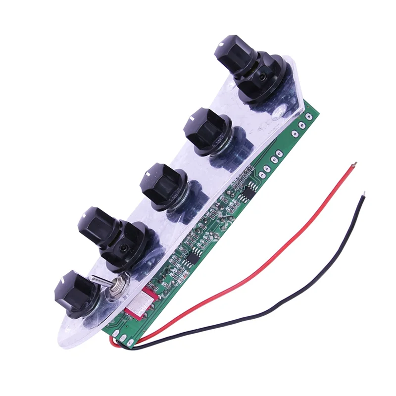 ABNP 5 Jazz Bass Loaded Wired Control Plate for 4/5 String Bass Guitar Parts