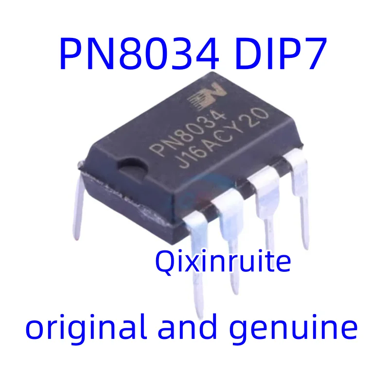 Qixinruite  New original  PN8034M  PN8034 DIP7 non-isolated high-efficiency AC/DC conversion charging controller