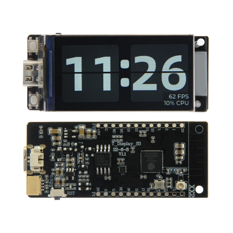 Imagem -04 - Lilygo T-display-s3 Esp32-s3 1.9 em St7789 Display Lcd Placa de Desenvolvimento wi fi Bluetooth-compatible5.0 Módulo sem Fio Dropship