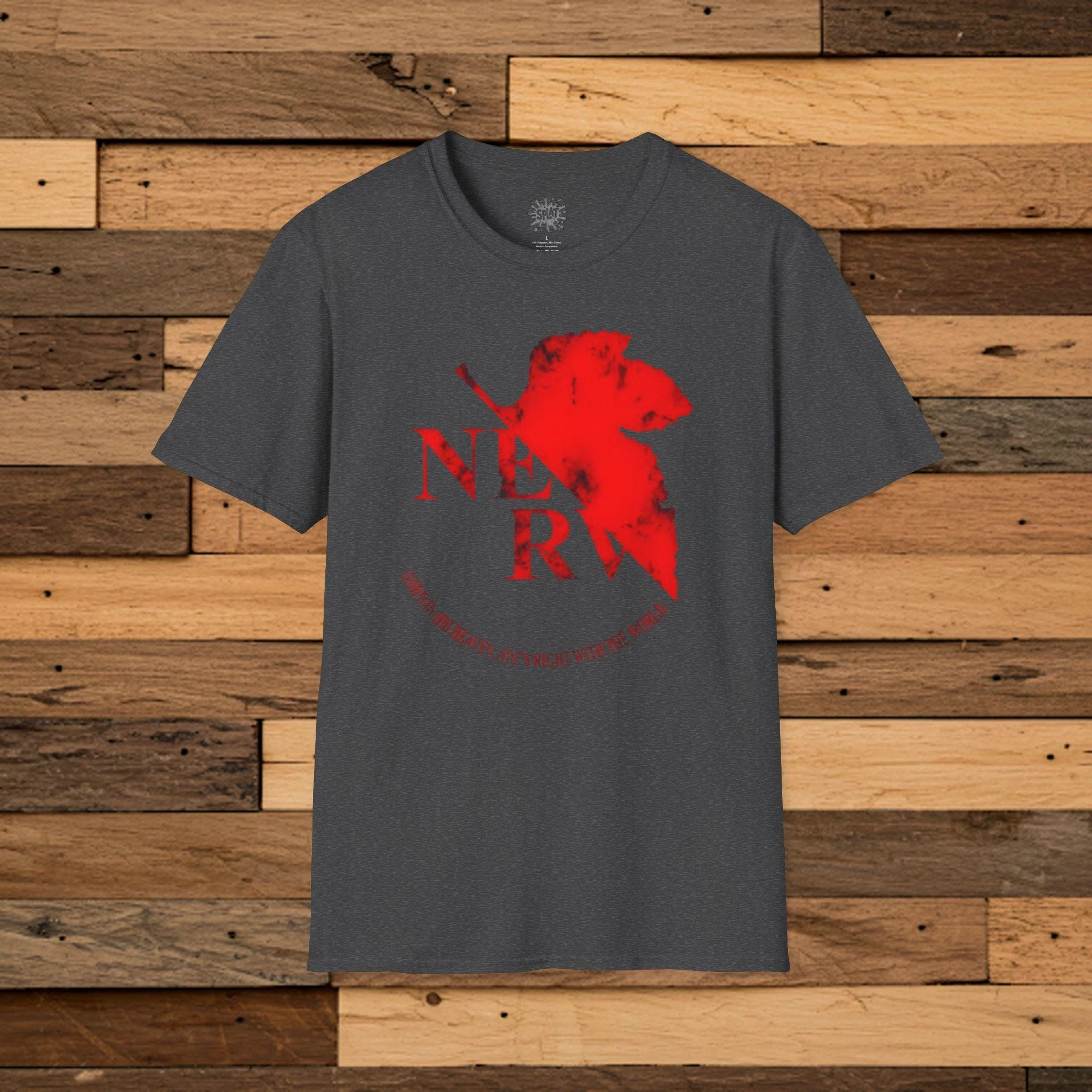 Neon Genesis Evangelion Anime NERV Bedrucktes T-Shirt Herren- und Damen-T-Shirt Herren-Top-Sport-T-Shirt 2026 Sommer Neues T-Shirt – Detail 8