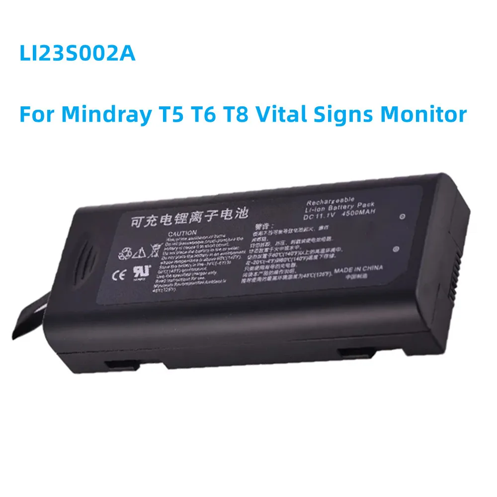 New 11.1V 4500mah LI23S002A battery For Mindray LI23S002A Battery For Mindray T5 T6 T8 Vital Signs Monitor Battery