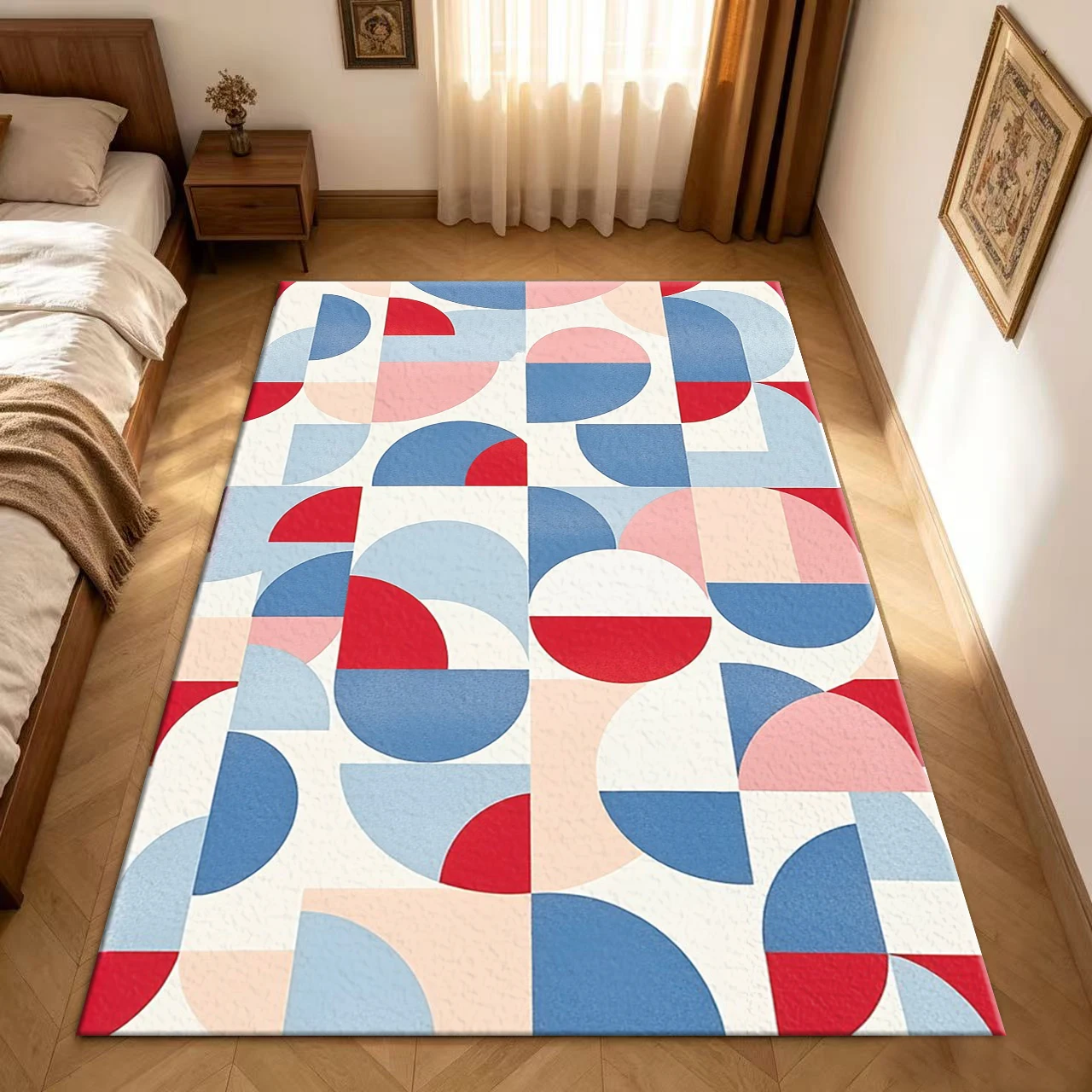 Tappeto Geometrico Circolare i - Printed Rug Abstract recensione e prezzo