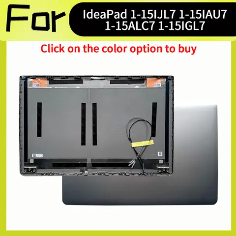 그레이 뉴 5CB1F09912 아이디어패드 1-15IJL7 1 15IAU7 1 15ALC7 1 15IGL7 탑 케이스 LCD 백 커버 리어 82LX