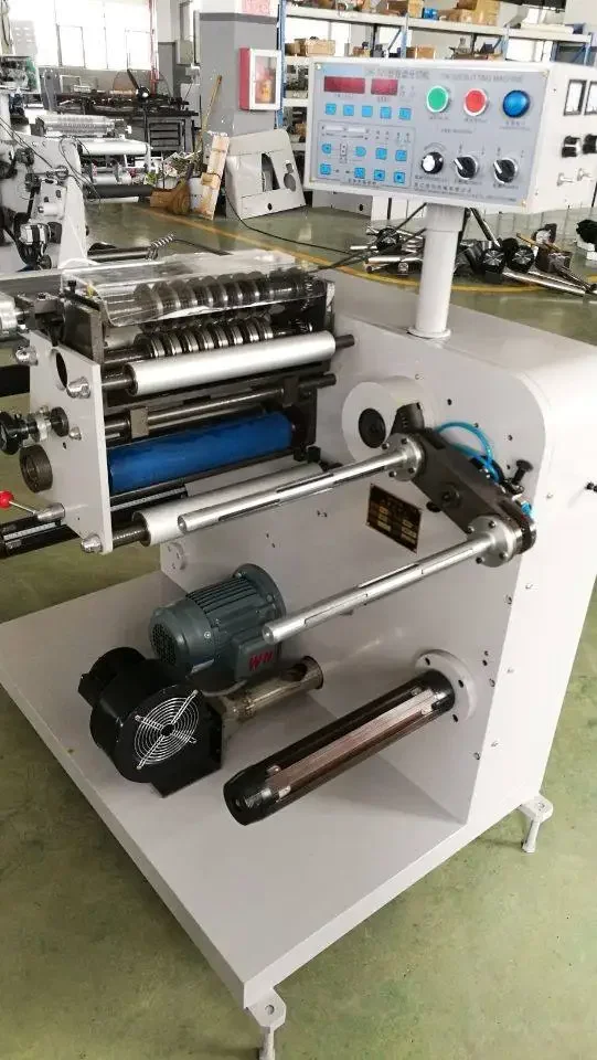 FQA320 Small Automatic Narrow Width Paper Label Slitting Machine Price Slitter Rewinder Machine Label Cutting Machine