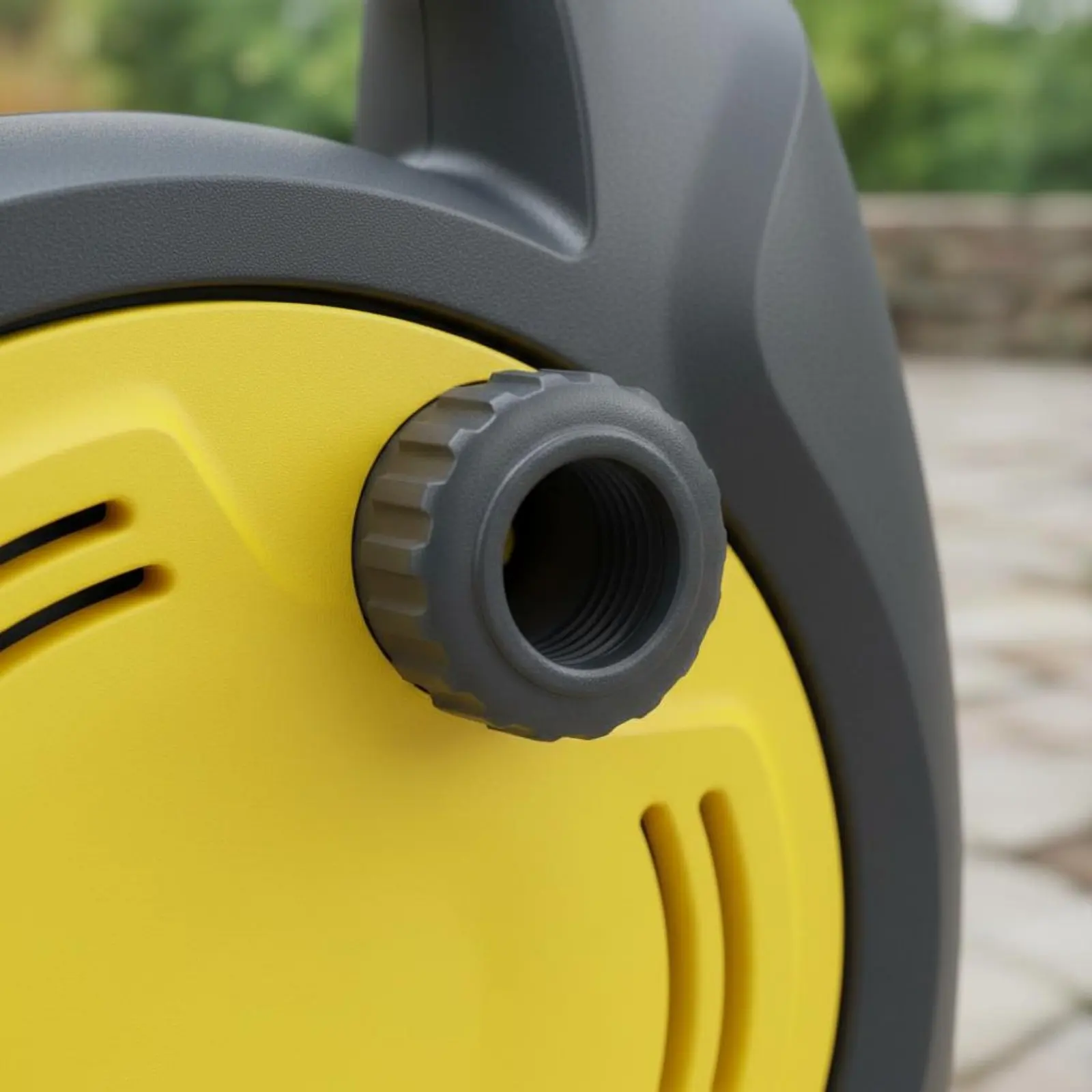 Mini Hose Reel Compact Portable Hose Carrier Space Saving Strong Pressure Resistant for Yard, Outdoor