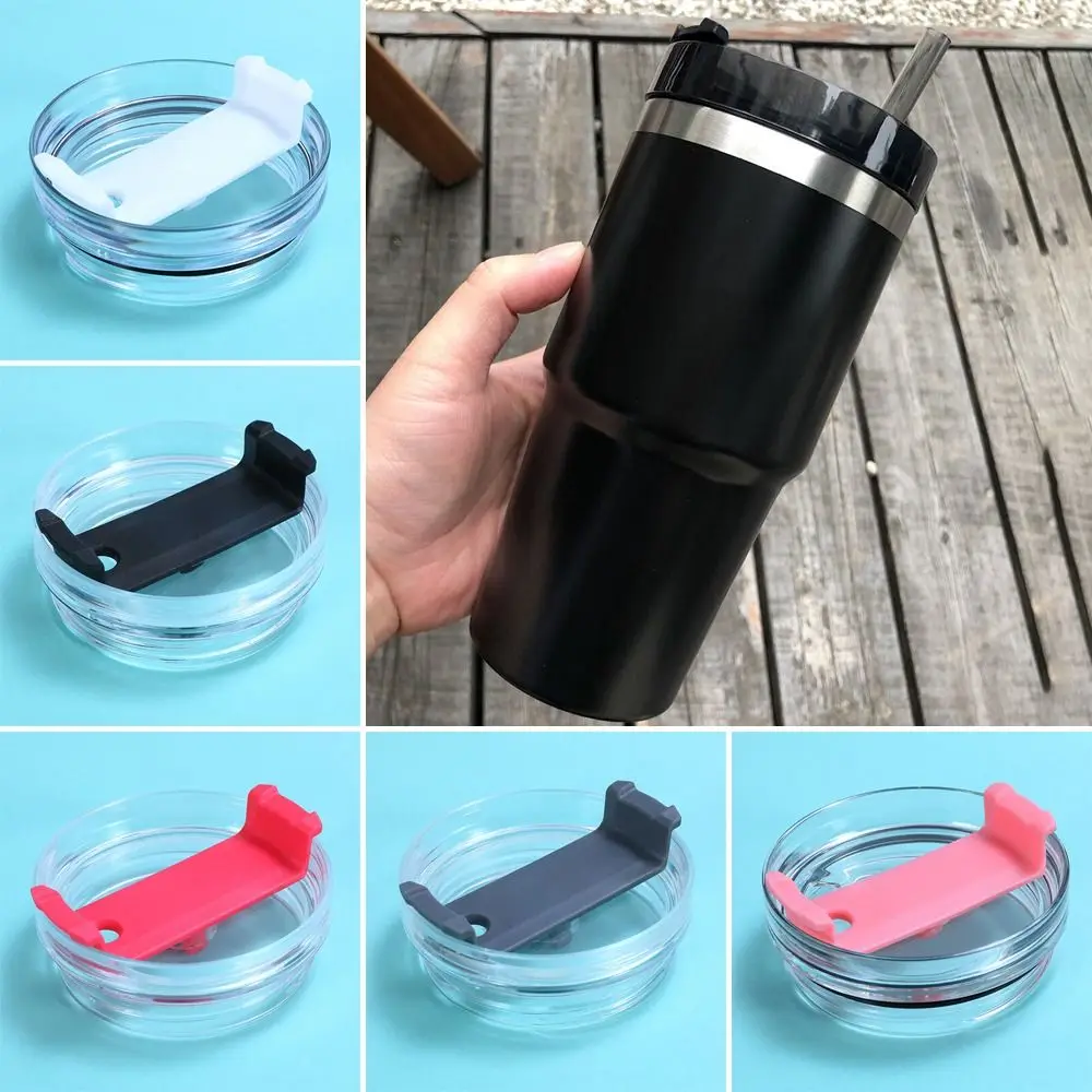 1Pcs Themos Bottle Cover Multicolor Replacement Cup Cap Splash Spill Proof 20/30oz 591/890ml Plastic Lids for Stanley 20/30oz