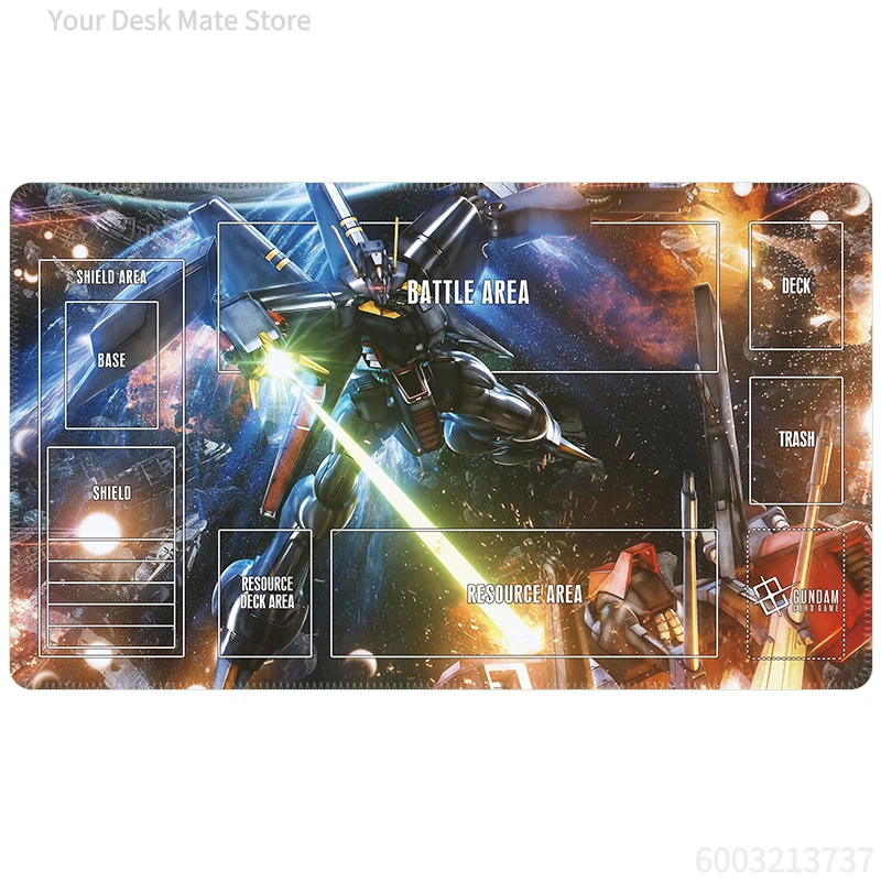 BANDAI Anime Gundam Game GCG DIY Card Playmat Aerial Suletta Mercury Miorine Rembran Collection Gift Toys