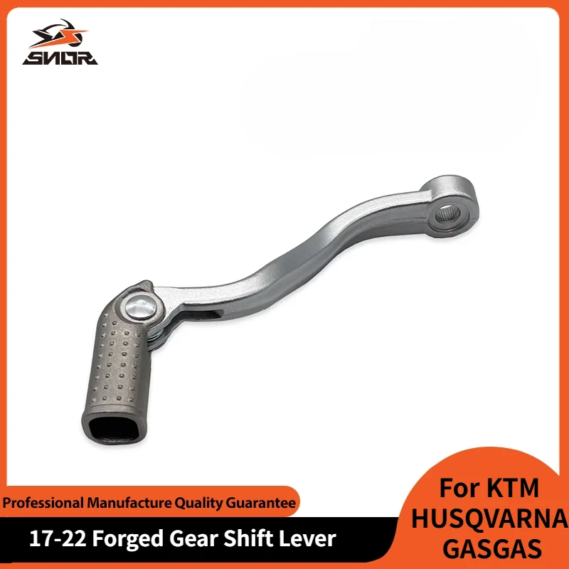 

SNOR 17-22 мотоциклетный рычаг переключения передач, складной полюс для KTM EXC SX XC HUSQVARNA TC TE GASGAS EC EX Moto, кованый рычаг переключения передач
