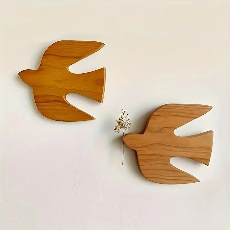 Bird Wall Decor Swallow Art Crafts Artwork Craft Sculptures Vintage Pendant Swallow For Room Kitchen Lawn Garden Outdoor