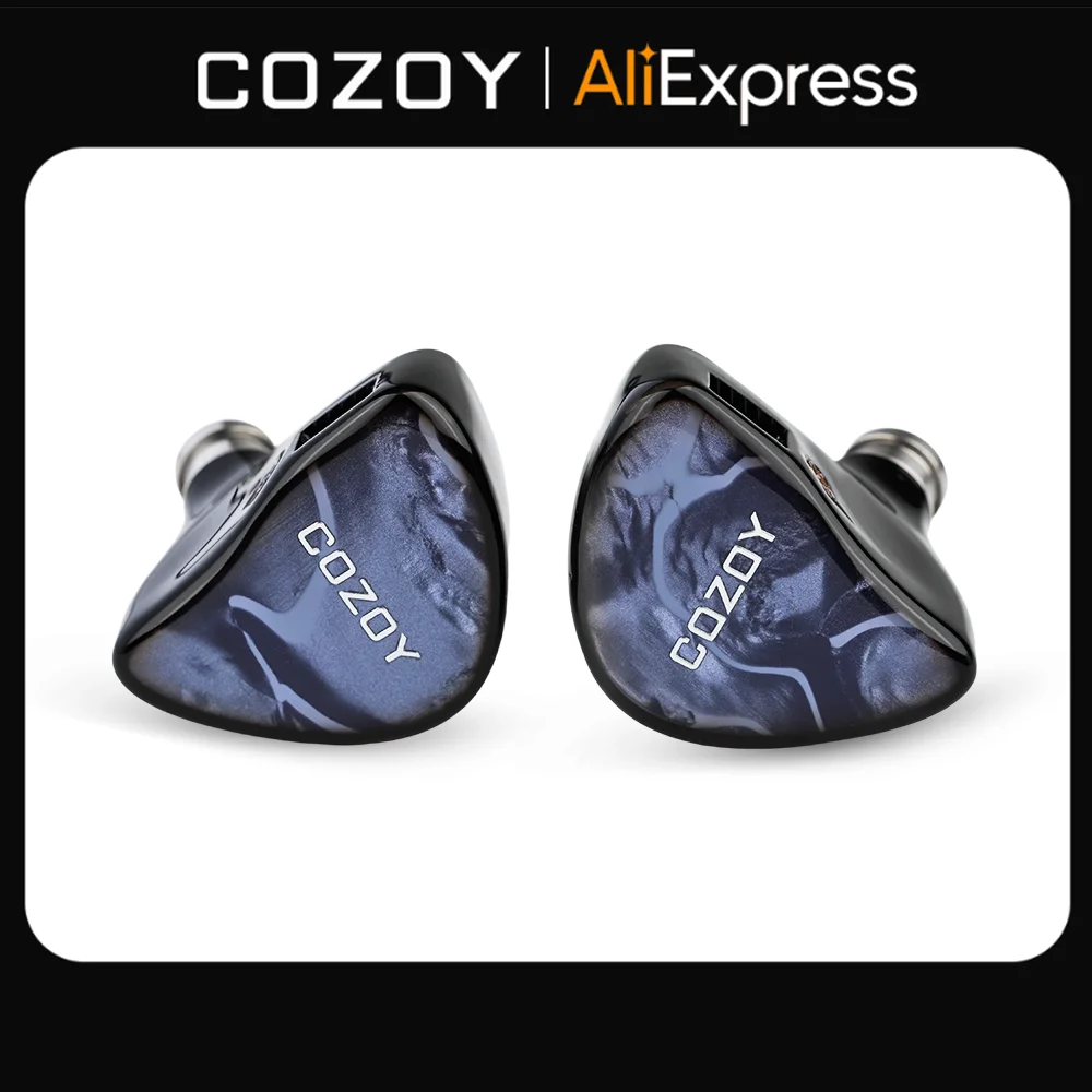 Image of COZOY D2 IEM 2DD Dualer Magnetkreis Dual-Hohlraum Dynamischer Treiber HiFi In-Ear-Kopfhörer mit 0.78 2Pin-Kabel, 3.5/4.4mm-Stecker