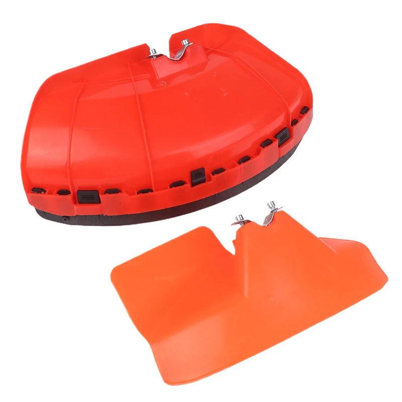 1PC Mower Grass Guard Tools Universal Brush Cutter Shield Mower Protection Baffle Petrol Brush Cutter Grass Accessories