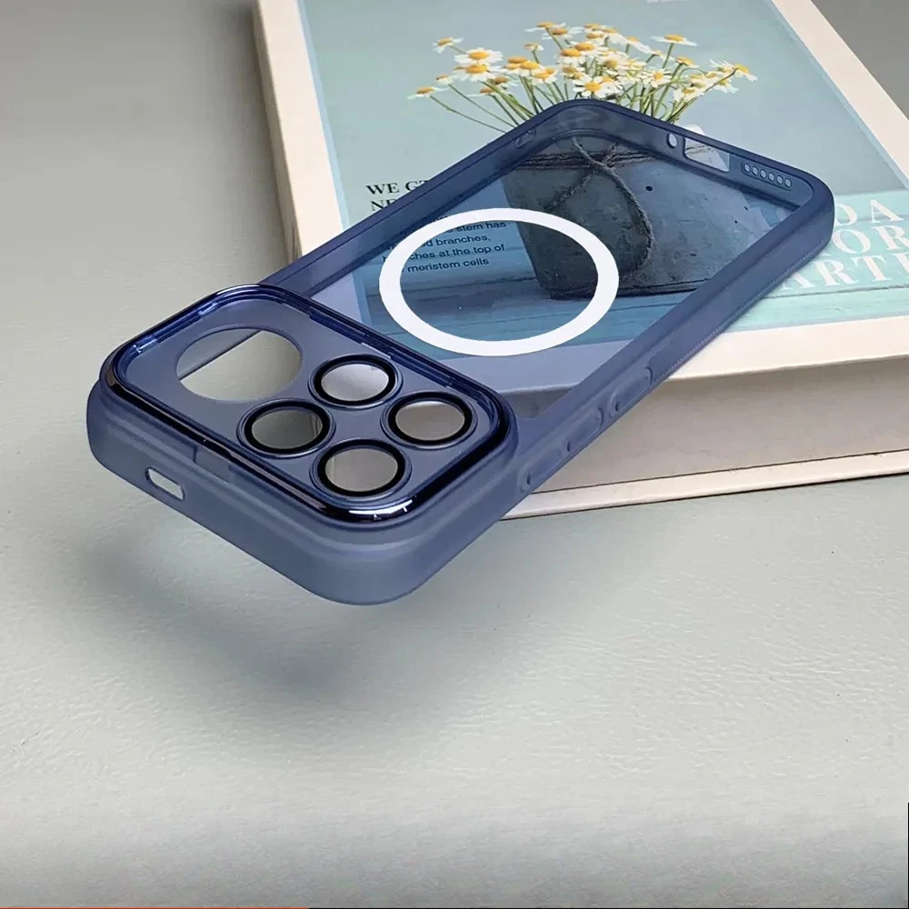 Für POCO F9 Ultra F9 Pro Für MagSafe Magnetische Kameraschutzfolie Hülle Für Redmi K100Pro Max Weiche TPU Klare Stoßfeste Schutzhülle
