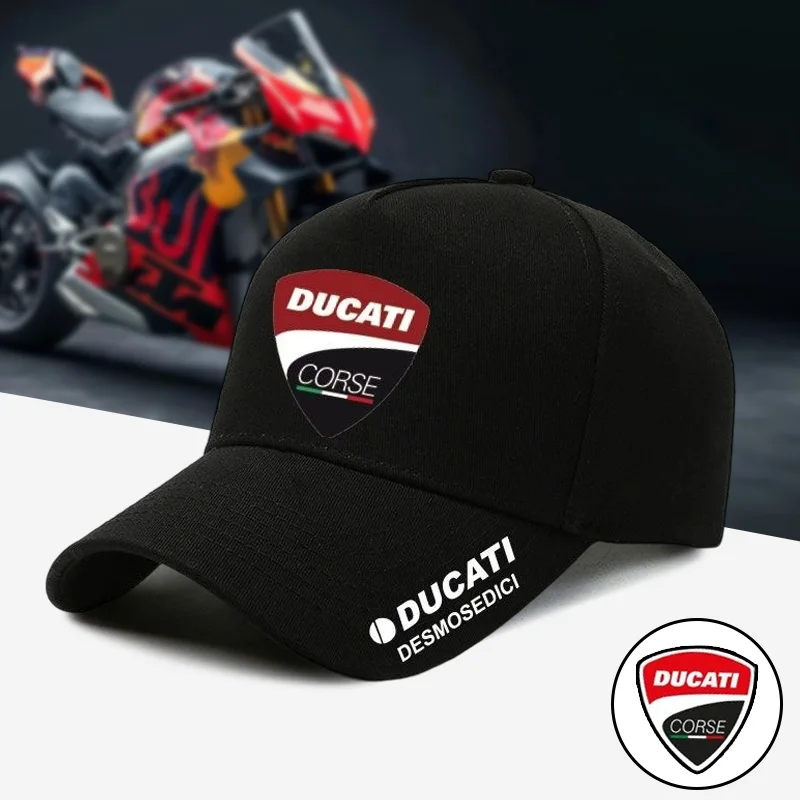 Gorra de béisbol de coche gorra con visera ajustable Unisex verano papá sombrero sombra deporte gorras de béisbol para Ducati 796 400 795 821 Monster 696