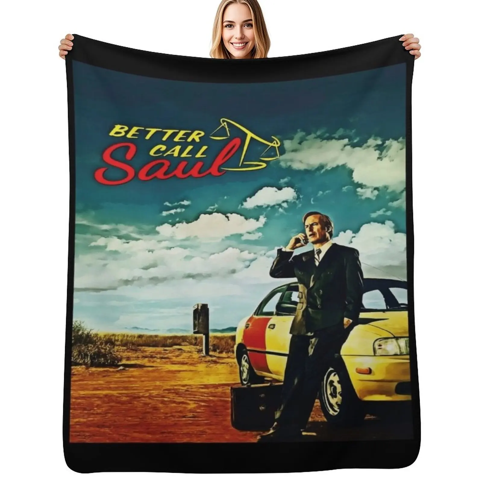 Better Call Saul Throw Blanket Hair Plaid Tourist Soft Plaid Soft Plush Plaid decorative Blankets