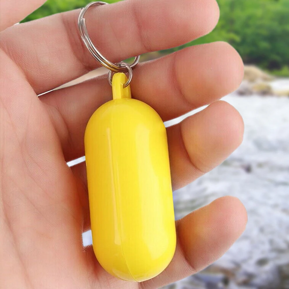 Float Keys Buckle Portable Keyring Buoyant Holder Plastic Anti-lost Lightweight Marine Sailing Rowing Boats Tools