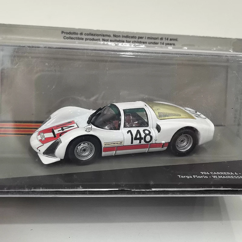 IXO 1/43 Scale 906 Carrera 6 1966 #148 Alloy Sports Car Model
