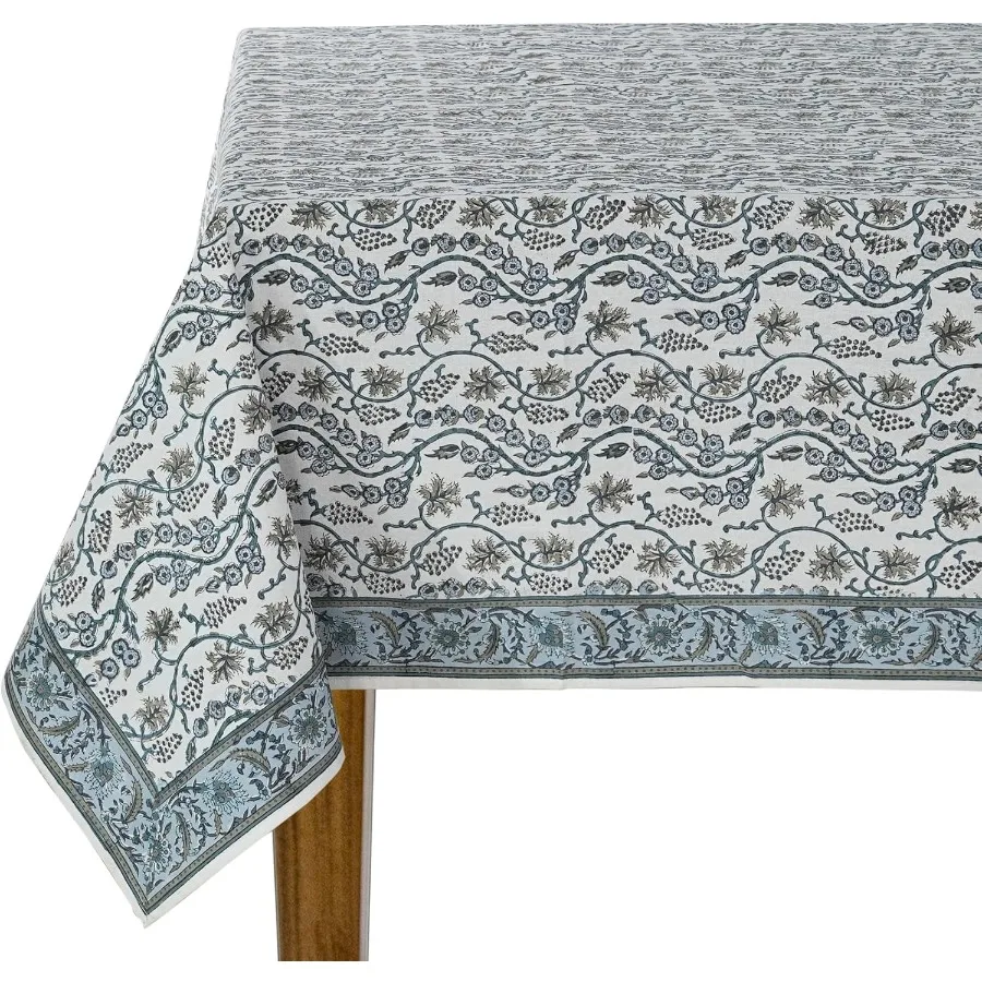 

Ridi ay lue Eyes and lock Print Cotton Recle Taleclot 90" x 60" inces Reusale Tale Cover Decorative Everyday U for Ding Farmou