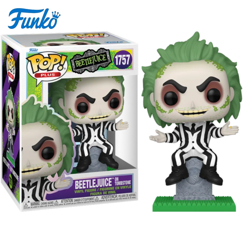 

Funko POP! Original Beetlejuice Figurine - Official Collectible Toy for Decoration, Perfect Gift for Fans