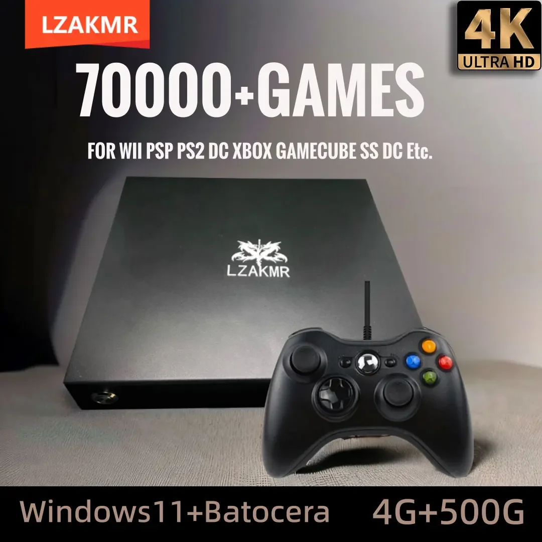 

Игровая консоль Super Console X7 Max в стиле ретро с загрузкой 70000+ игр для Wii PS2 DC PSP GAMECUBE XBOX Windows 11+Batocera Play On TV