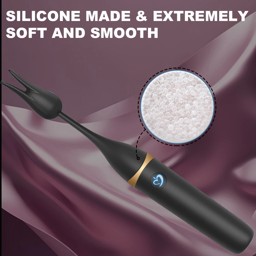 3-Head Replaceable G Spot Vibrator Powerful 10 Vibrating Clitoris Pussy Stimulator Masturbator Massage Adult Women Sex Toy view 6