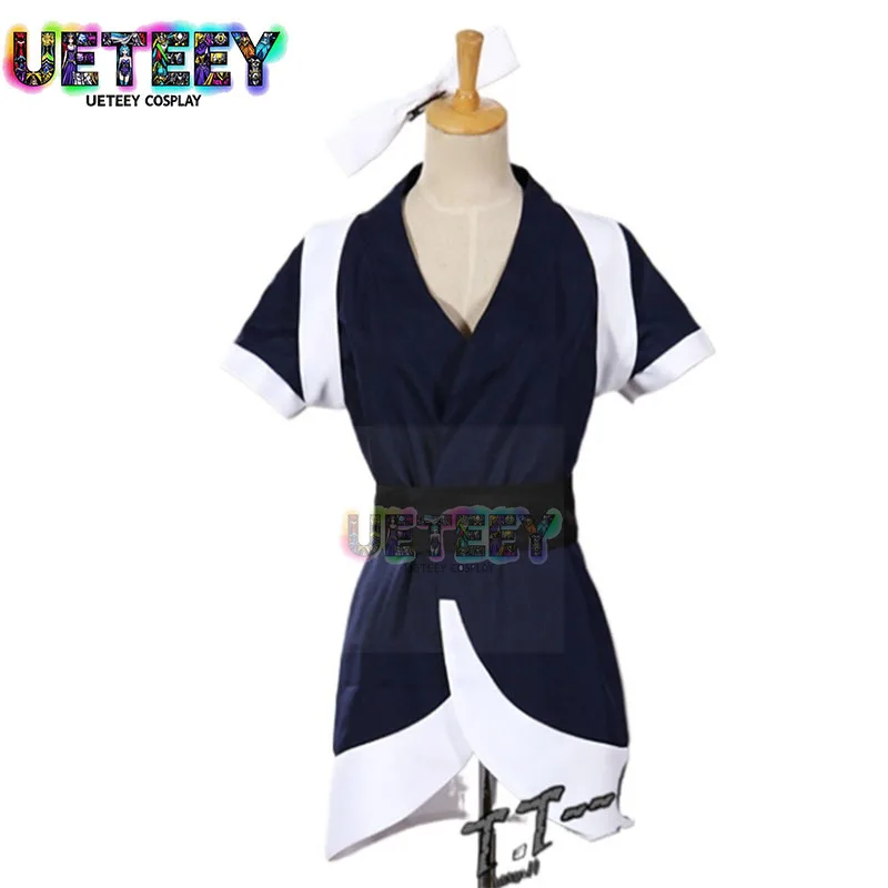 

UETEEY Japanese Anime Ranma 1/2 Cosplay Kuonji Ukyo Costumes Women Kimono