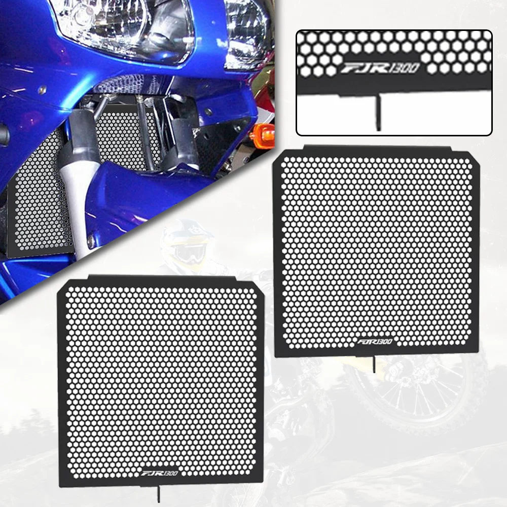 

FJR1300 Motorcycle Accessories Radiator Grille Guard Cover Protector For Yamaha FJR1300 All Models 2001-2002-2003-2004-2005