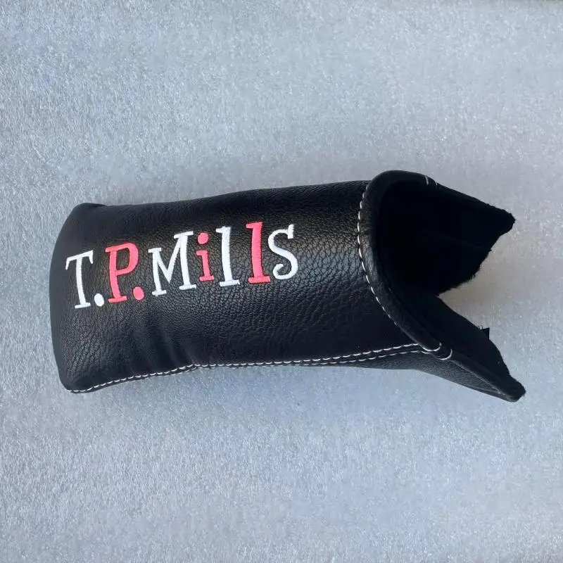 TP MILLS putter Golf head cover PU material Velcro strap design