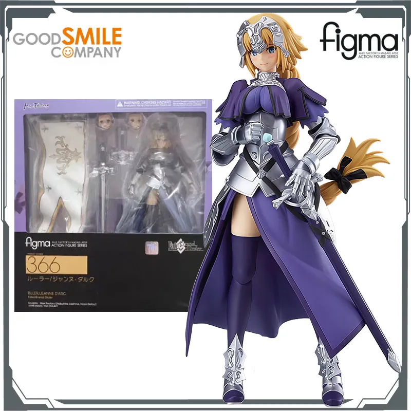 Gsc original figma grand order régua/jeanne d'arc anime figuras de ação brinquedos para meninos presente natal modelo colecionável ornamentos