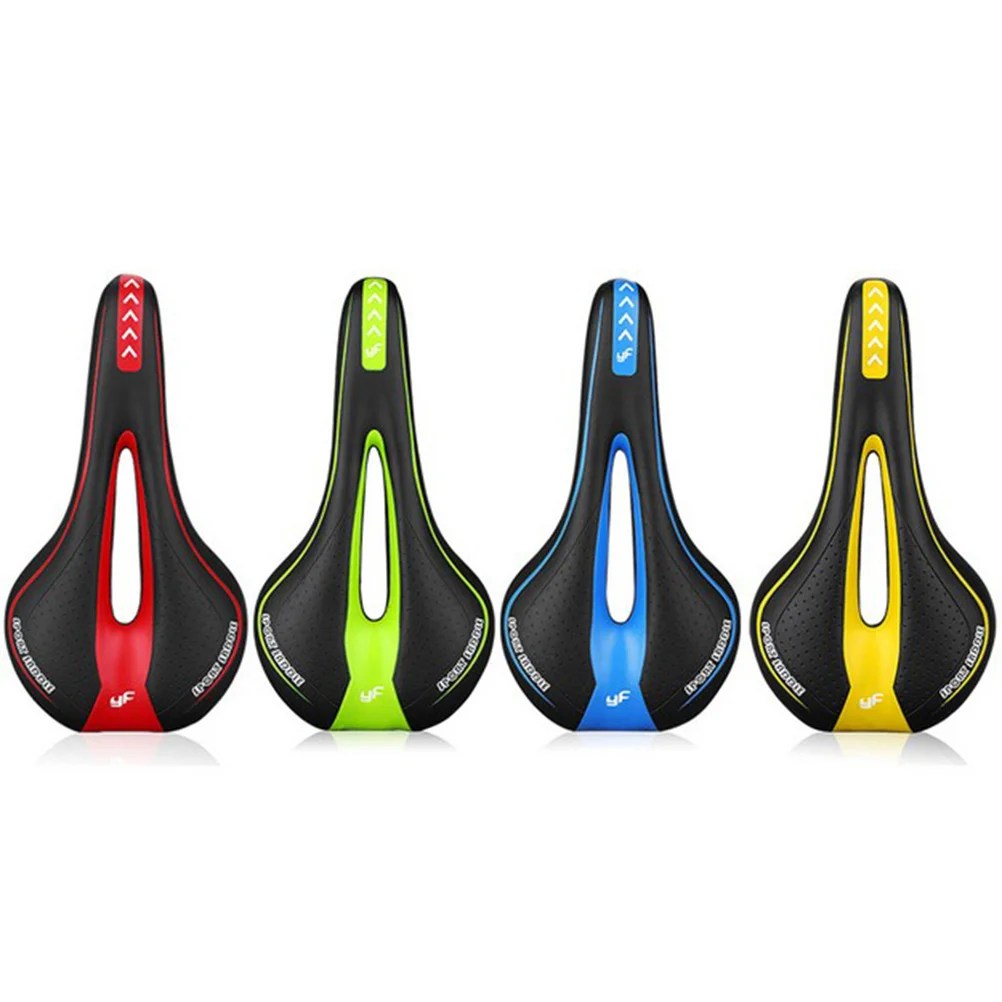 

Green High Performance Shockproof Lightweight Comfortable Fit Most Bikes Road Cycling Seat Pad