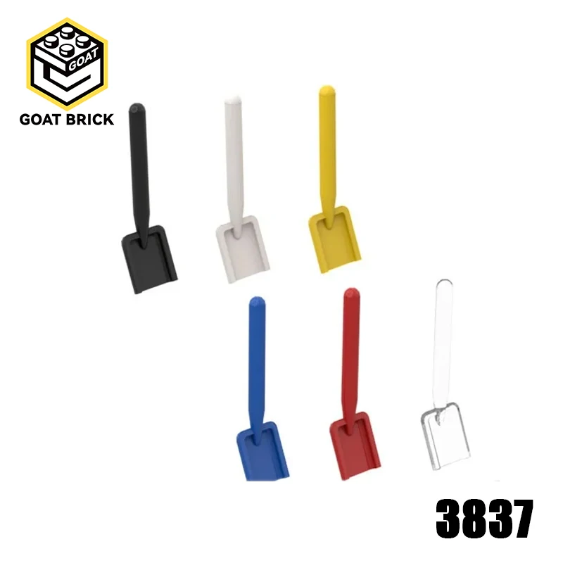 

10Pcs MOC Parts 3837 Utensil Shovel Compatible Bricks DIY Assmble Building Blocks Particle Kid Puzzle Brain Toy Gift