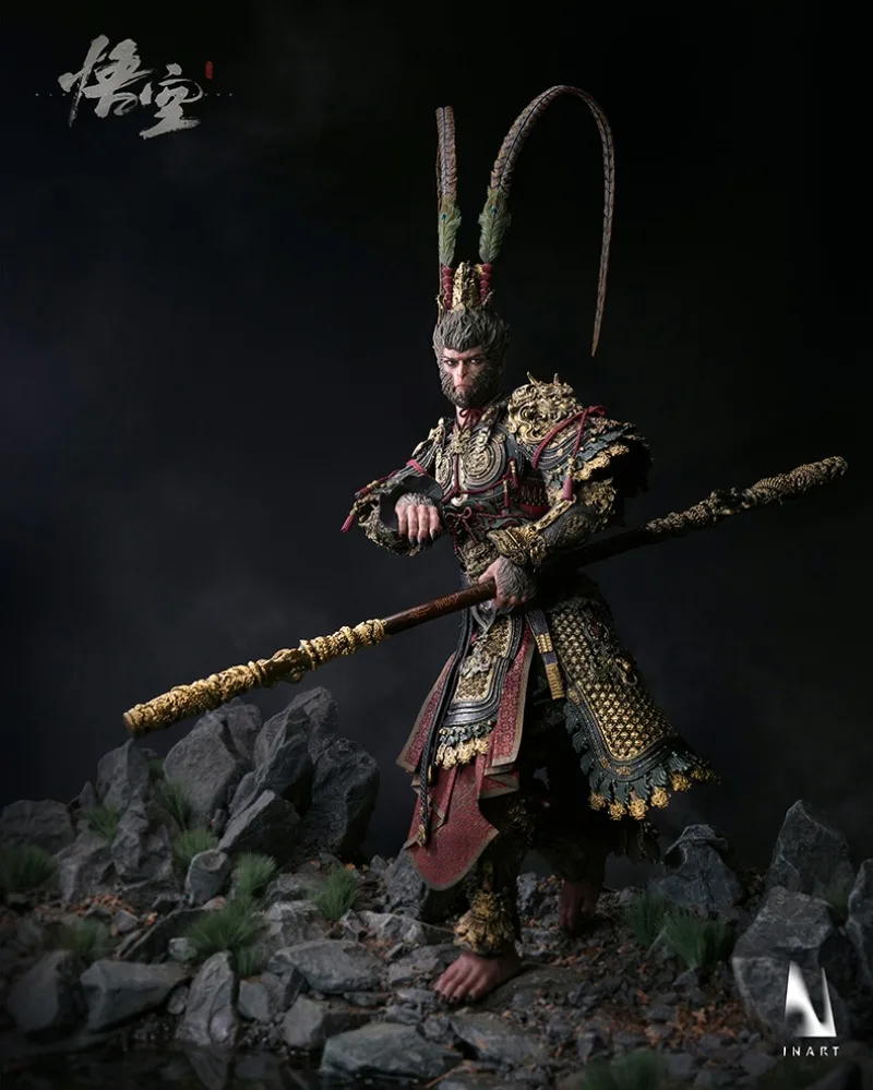 Queen Studio INART 1/6 MAG015, le mythe noir WUKONG, ensemble d'armure de grande sauge, figurines d'action Anime, modèle de jouets, cadeau en PVC, en Stock