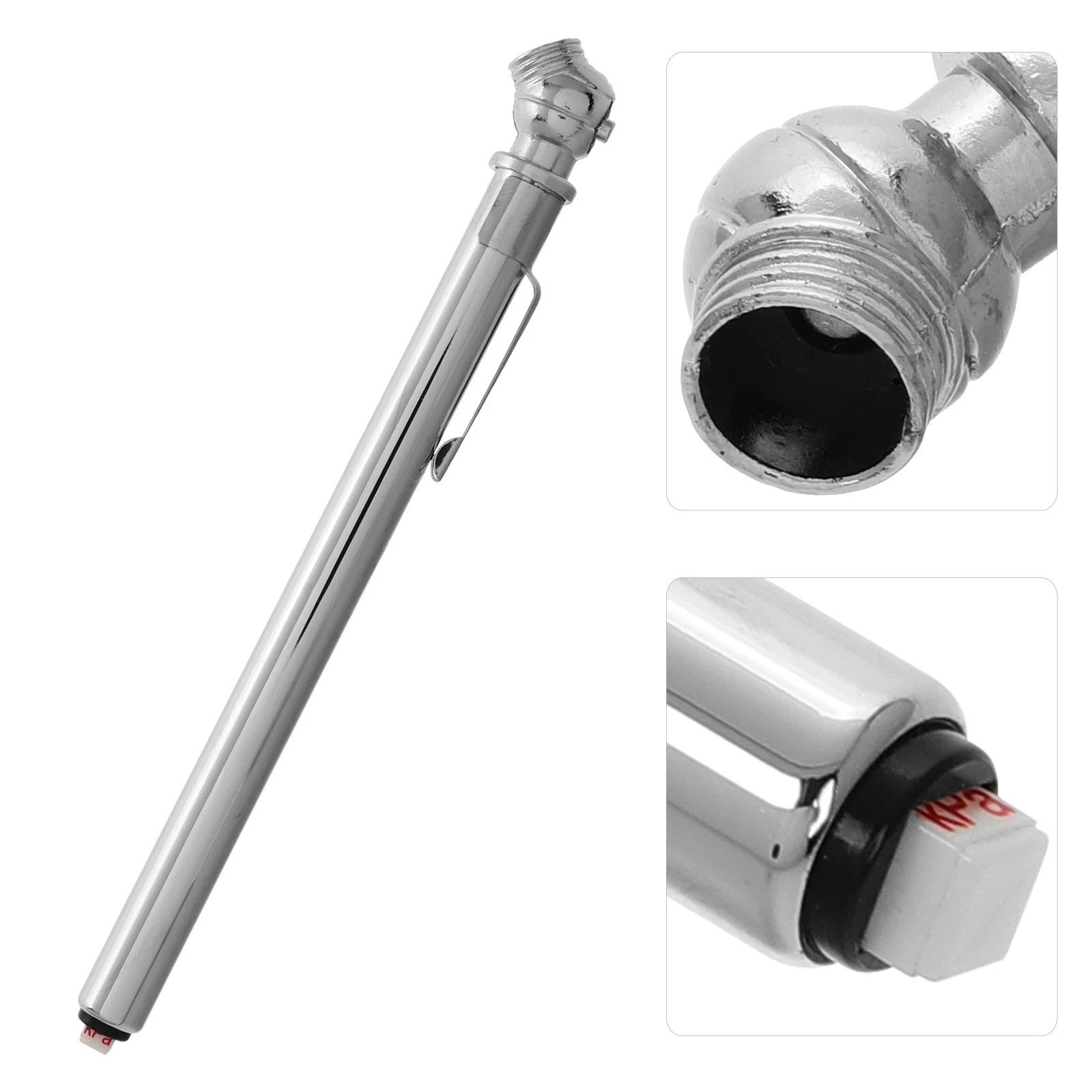 

Tire Pressure Gauge Heavy Duty Metal Pen Design Dual Head For Cars Trucks Rvs Semi Truck Tire Measuring Tool