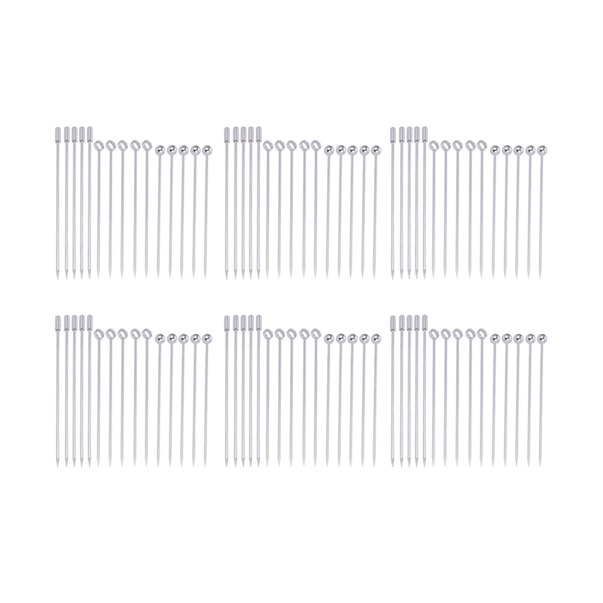 

Stainless Steel Cocktail Picks Martini Picks Set (Pack of 90)