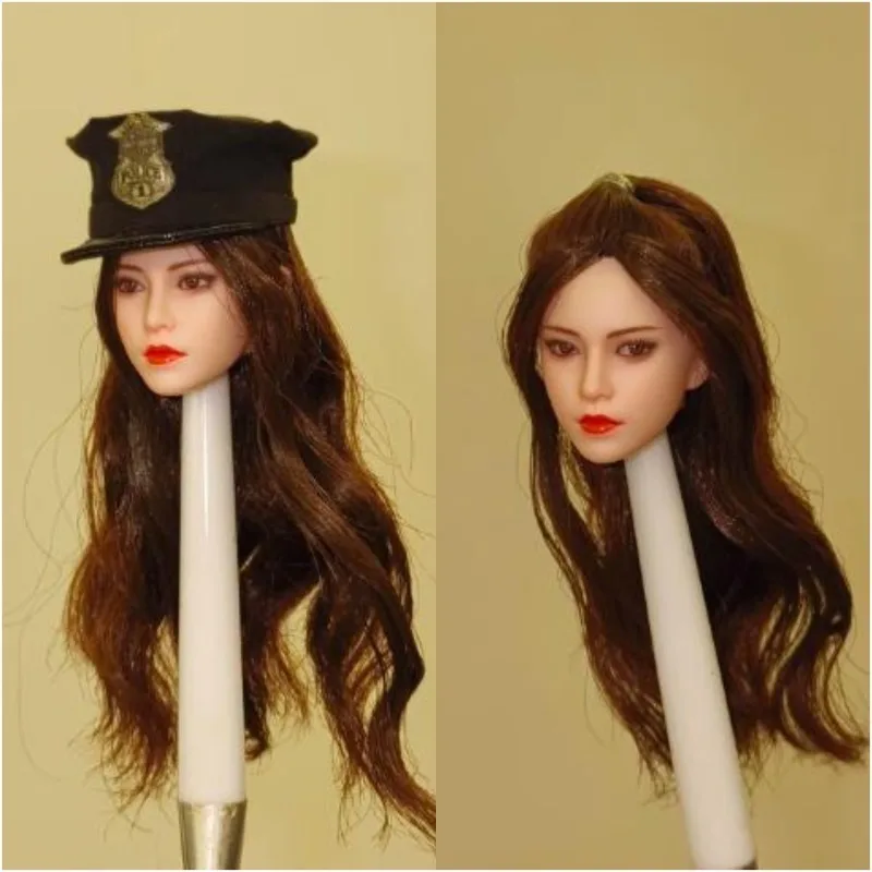 

YMTOYS YMT114 1/6 Scale Asian Gril Movable Eyes Head Carving Model 12'' PH Pale Skin Female Soldier Action Figure Body Doll