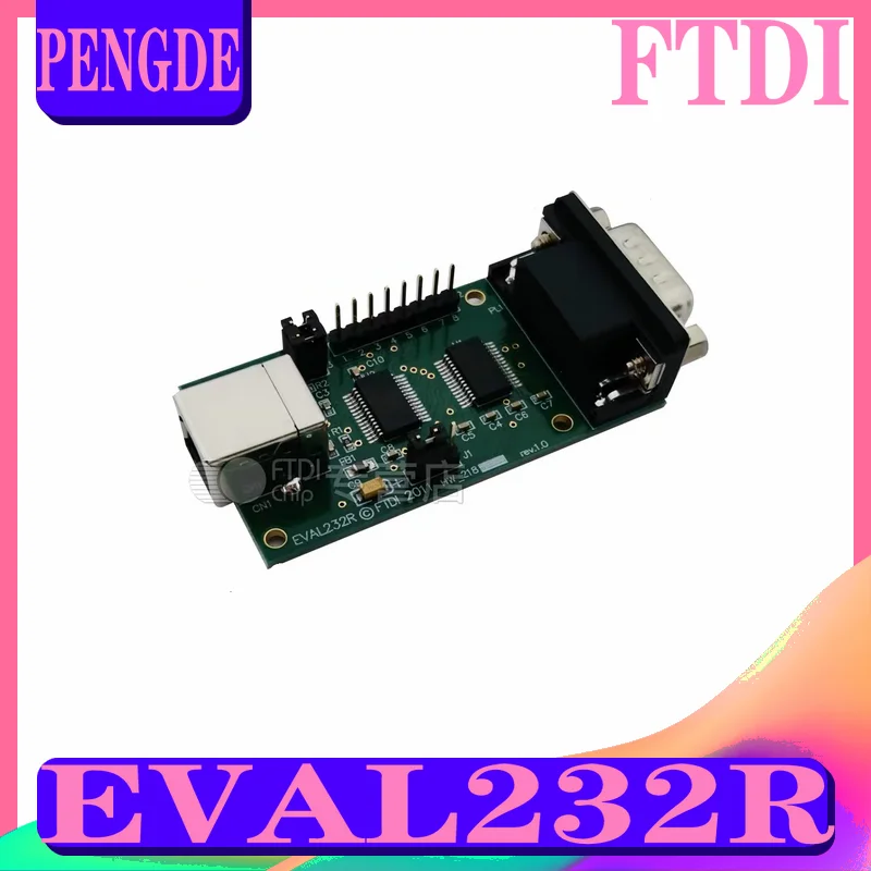 

FTDI official genuine EVAL232R FT232RL USB to RS232 converter module DB9 connector