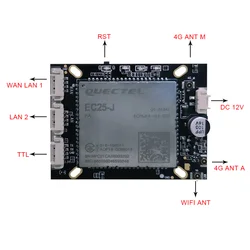 Quectel EC25-J EC25-E 4G persévérance Cat4 Sans Fil Dense surveillance de la sécurité carte de module avec 4G WIFI touristes Net Port WIFI Watchdog