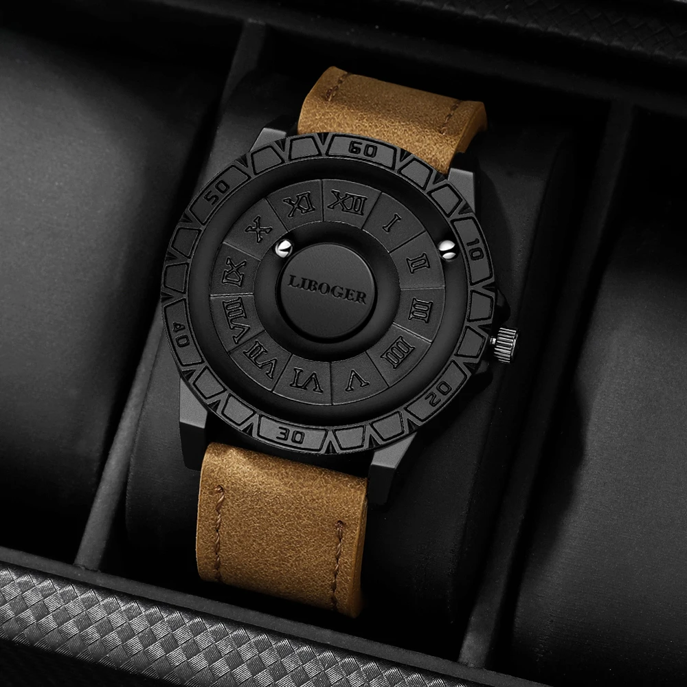 1-piece men's watch, latest design, combining fashion and business, a perfect creation
