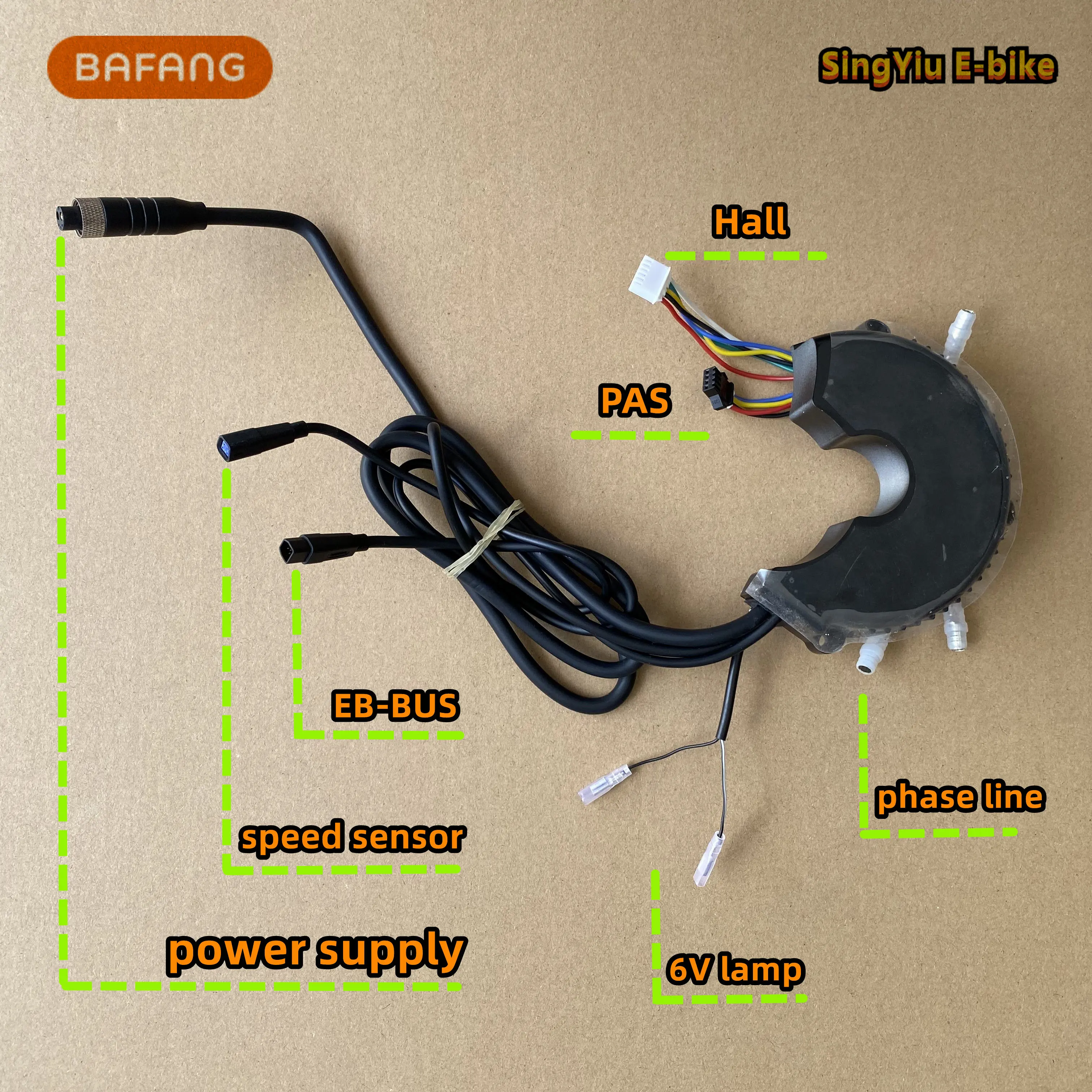 

Bafang mid motor controller 36V15A250W G340/BBS0102 CAN protocol controller 250W controller bafang electric bicycle