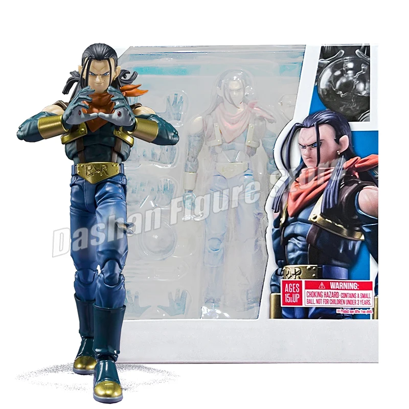 

Dragon Ball GT Action Figure SHF Super Android 17 18 Figures Lapis Lazuli Figurine Anime Ornaments Movable Collection Model Toys