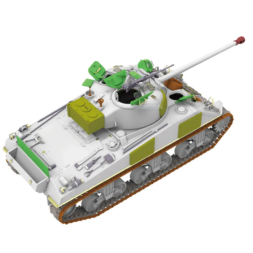 ライフィールド モデル組み立て戦車モデルキット RM-5153 シャーマン VC ファイアフライ、後期生産型 1/35