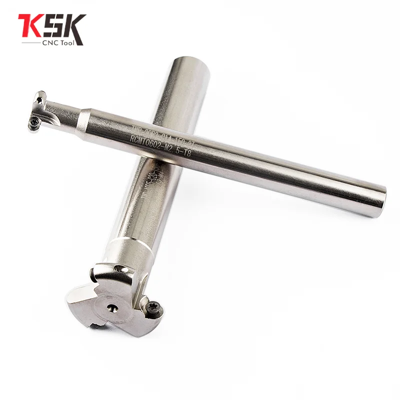 TMR T 슬롯 밀링 커터 라운드 노즈 R3 R5 R5 R6 T 그루빙 커터 RPMT10T3 RPMT1204MO CNC 카바이드 인서트