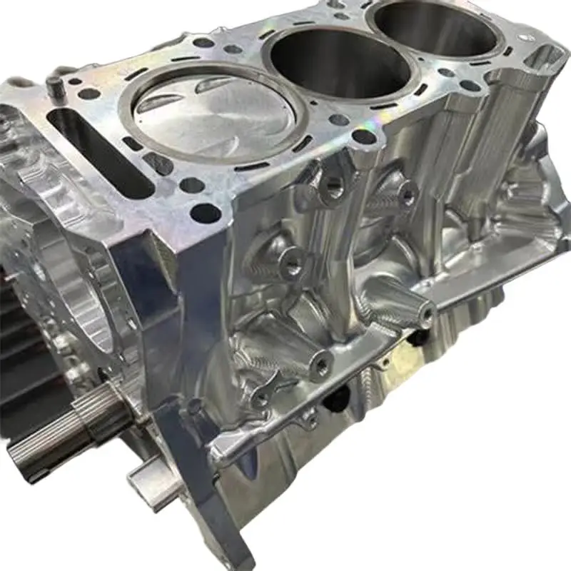 CNC Machining Custom Precision Aluminum Alloy Automobile Engine Block